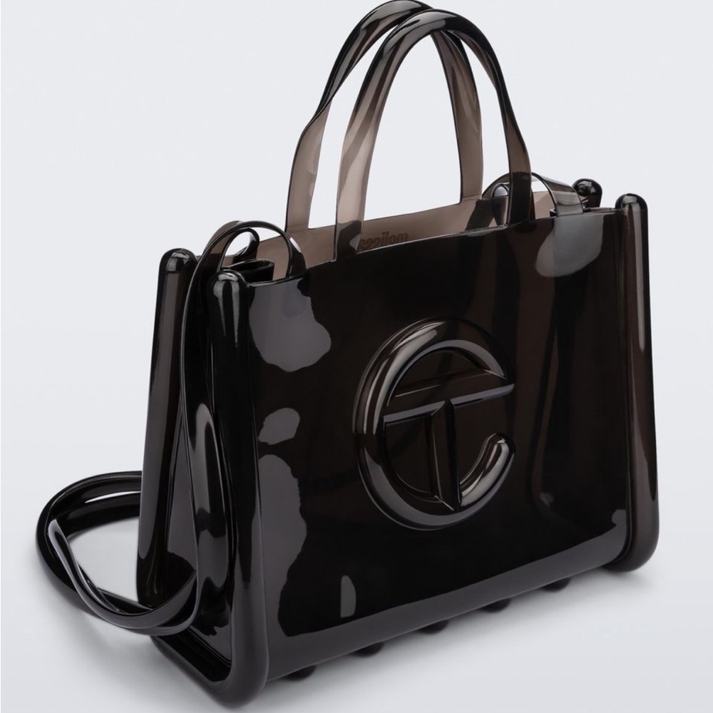 Telfar x Melissa Medium Jelly Shopper - Black - Picture 4 of 8